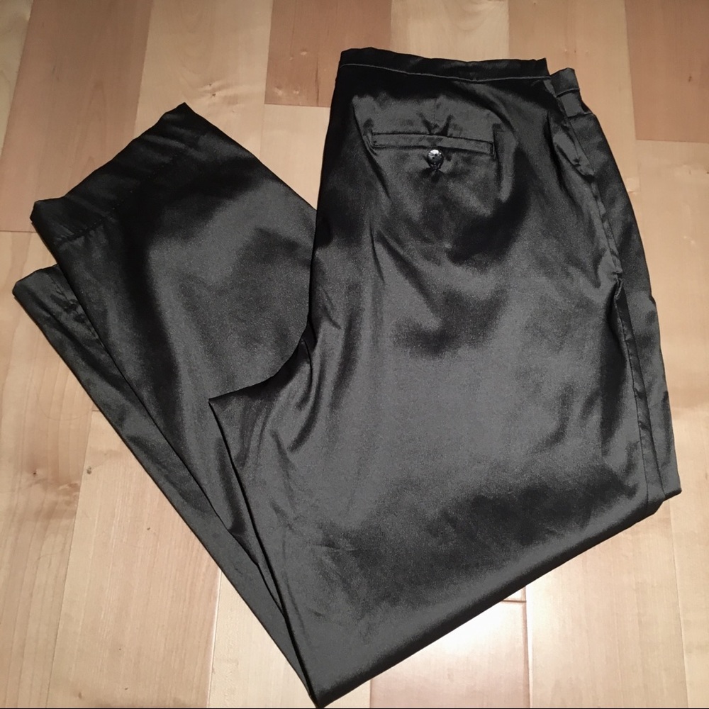 Venezia charmeuse dark gray pants